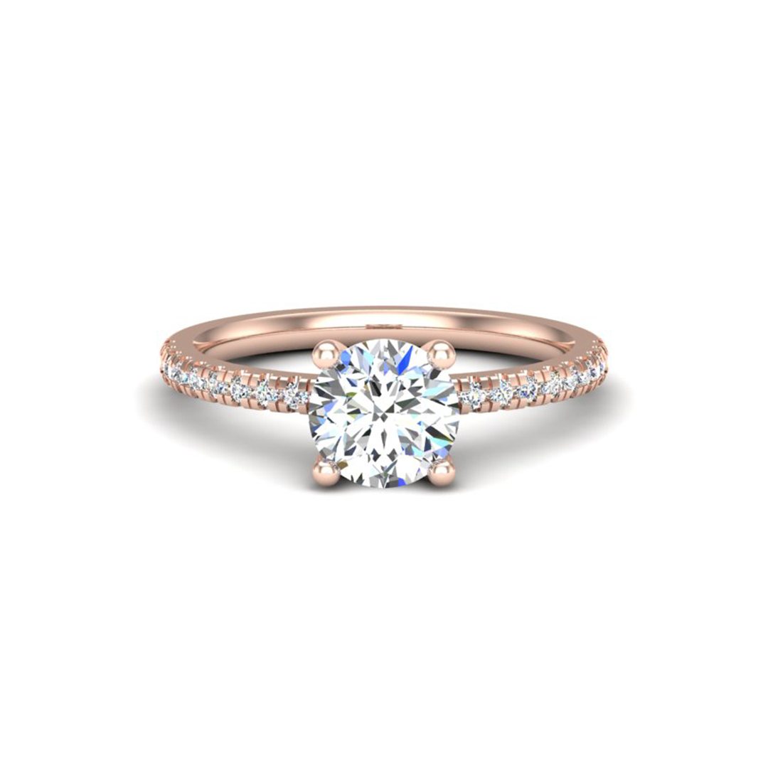 Kennedy Pave Engagement Ring